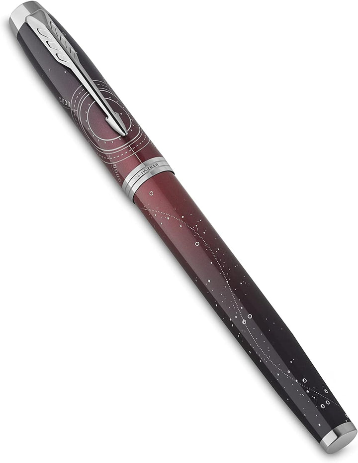 PARKER 2152995 Füller IM Premium Special Edition Portal (Red) M Blau Rot, Rot