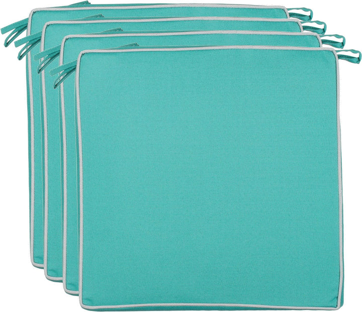 Brandsseller Outdoor Sitzkissen Kissen Dekokissen - Schmutz- und Wasserabweisend - 220 gr. Füllung -