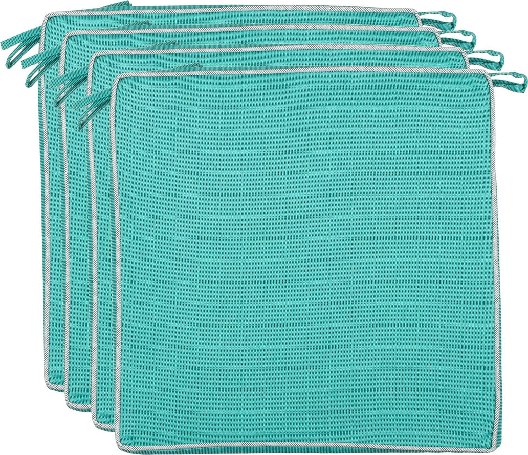 Brandsseller Outdoor Sitzkissen Kissen Dekokissen - Schmutz- und Wasserabweisend - 220 gr. Füllung -