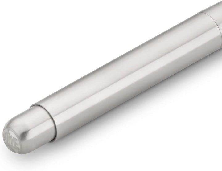 Kaweco Kugelschreiber LILIPUT Silber I Exklusiver Kuli für Standard D1 Minen inklusive Retro Metallb