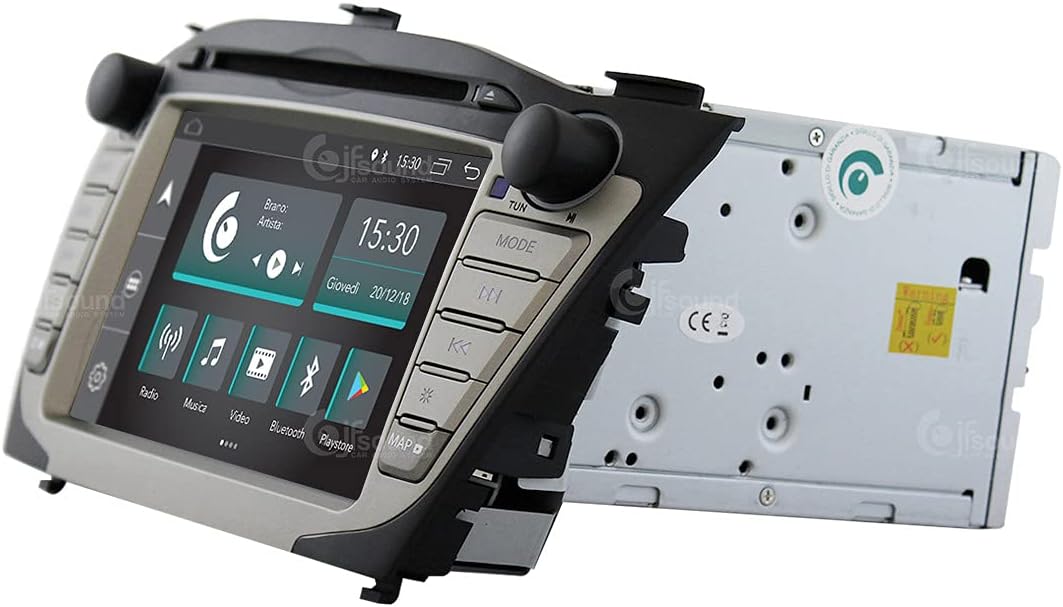 Costum fit Autoradio für Hyundai IX35 Android GPS Bluetooth WiFi Dab USB Full HD Touchscreen Display