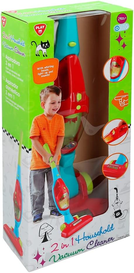 Color Baby 44307 Elektrischer Staubsauger 2 in 1, 3 Jahre bis 99 Jahre , Multicolor