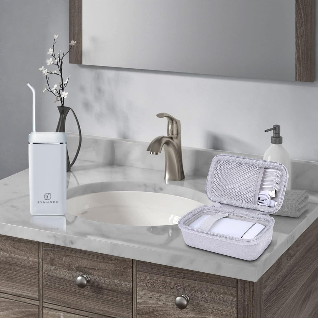 co2CREA Hart Reise Schutz Hülle Etui Tasche für SYNHOPE Munddusche, Tragbare Aufbewahrungstasche für