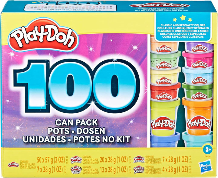 Play-Doh F46365L1 Wow 100 Compound Variety Pack, Multi
