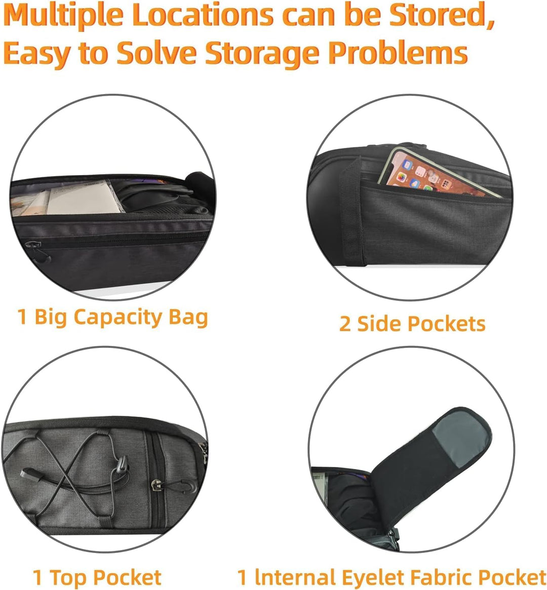 HOMPER Fahrradtasche Satteltasche Gepäcktasche Gepäckträger Tasche Rucksack Seitentasche Mountain Ro