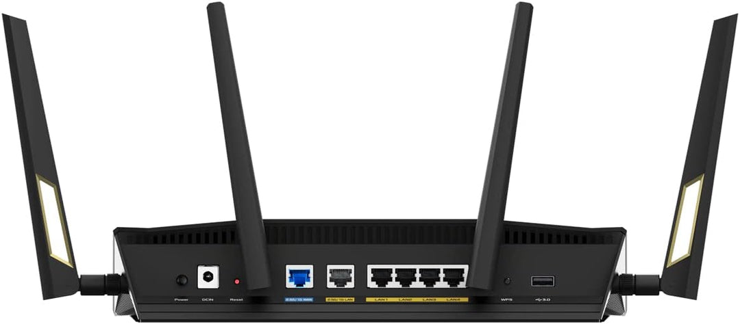 ASUS RT-AX88U Pro AX6000 Dual Band WLAN kombinierbarer Router (Tethering als 4G und 5G Router-Ersatz