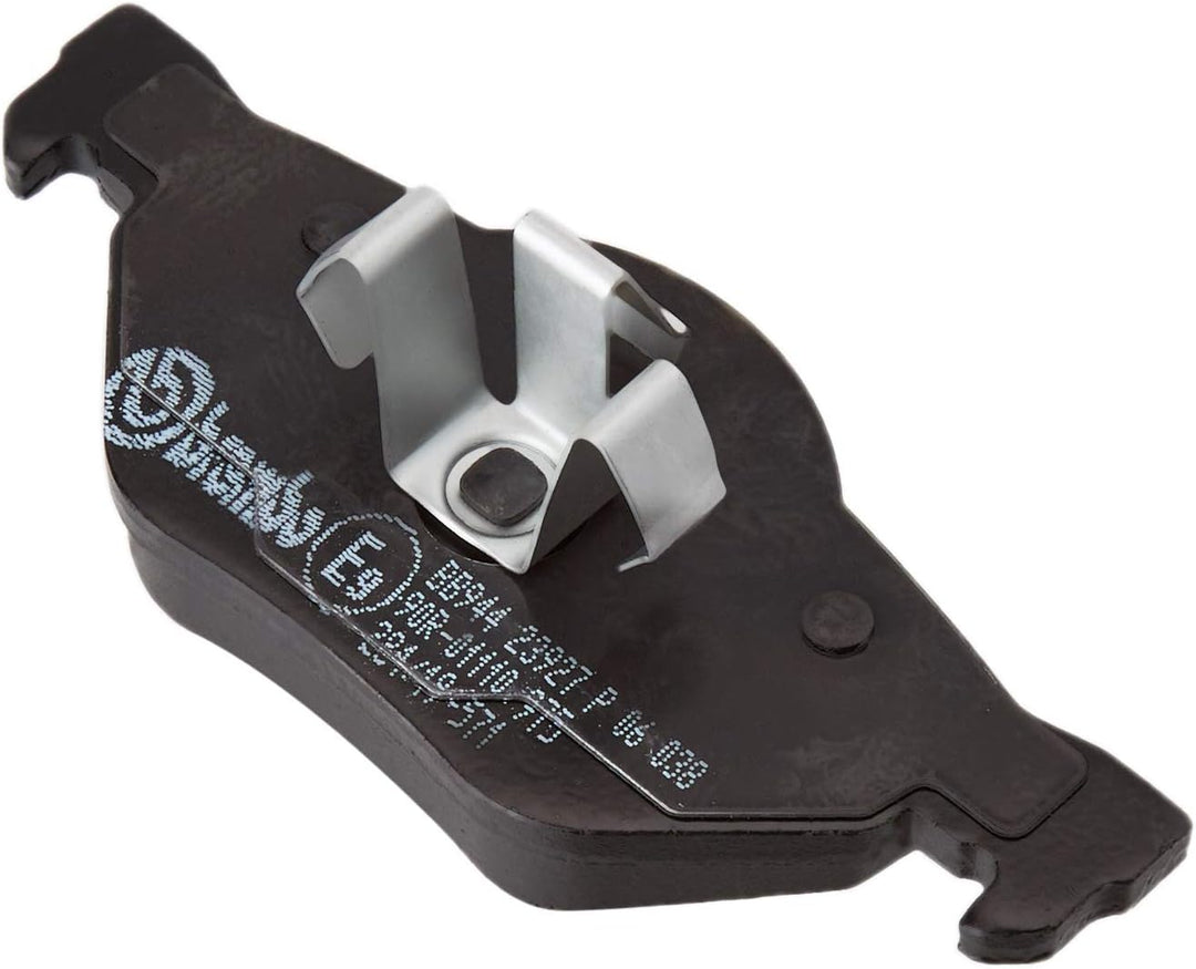 Brembo P 06 038 Bremsbelagsatz, Scheibenbremse - (4-teilig) & A00212 Verschleissanziger für Bremsbel