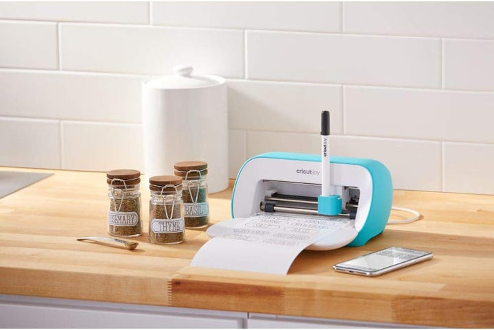 Cricut 2007927 Replacement Blades, Silver, for Joy & Joy Smart Label beschreibbares Vinyl, White Bun