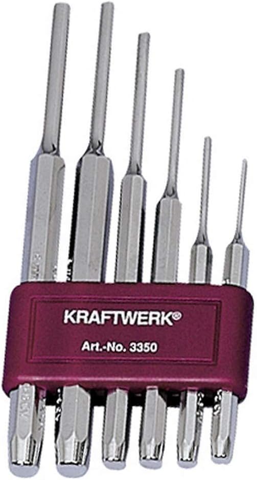 KRAFTWERK 3350 6-t. Splintentreibersatz 2-8 mm, Mehrfarbig, one Size