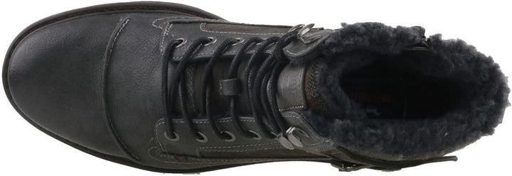 Mustang Herren Stiefel gefüttert Grau, Schuhgrösse:EUR 47