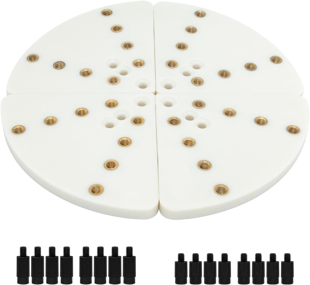 DEEFIINE Holz Drehmaschine Chuck Zubehör - Flat Jaw (20,3 cm), Flat Jaw