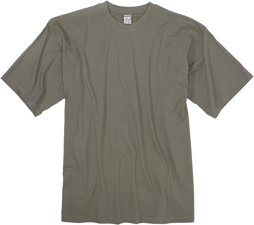 ADAMO Marlon T-Shirt 2er-Pack Übergrösse 10XL, Grösse:10XL;Farbe:Khaki