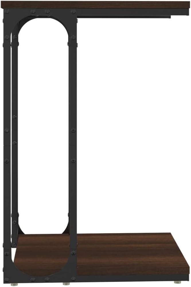 FIRBNUS Beistelltisch 40x30x60 cm Holzwerkstoff Beistelltisch Holz Beistelltisch Schmal Beistelltisc