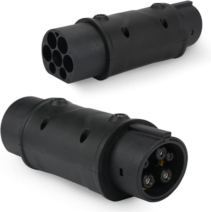 Opaltool EV Ladekabel Autoladegerät Adapter Typ 2 auf Typ 1, IEC 62196(Mennekes) auf SAE J1772 Autol