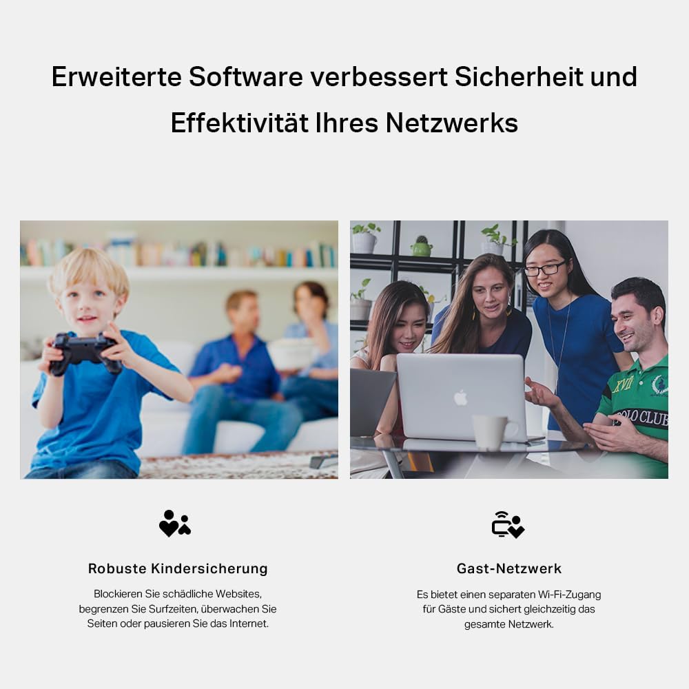 TP-Link 4G LTE Router 150 Mbit/s Wifi N 300 Mbit/s TL-MR100, 4G-Modem, 4G-Box, 2 x SMA für externe A