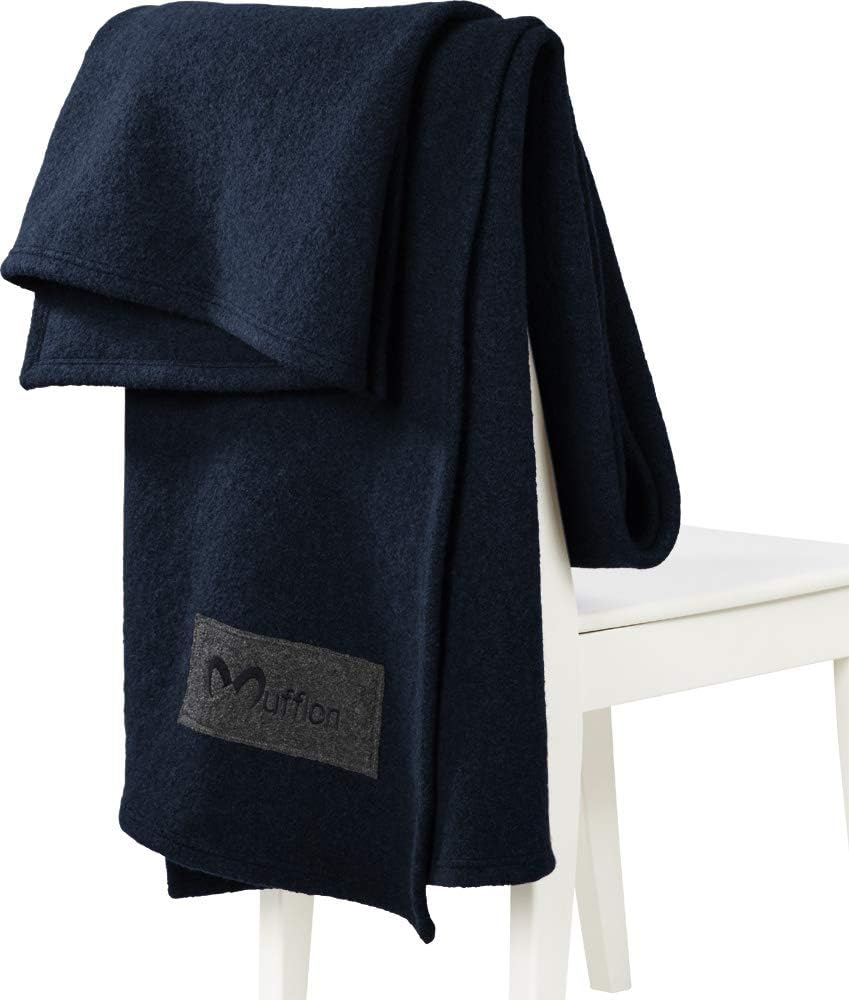 Mufflon Mu-Plaid II 220 x 140 cm Navy, Navy
