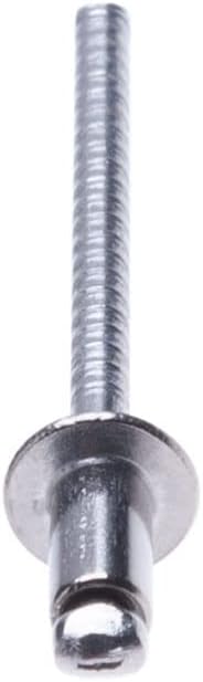 3.2mm x 8mm Blindniete von Keple, Blinde Pop-Nieten, 500 Stück – Edelstahlnieten für Metall,Blindnie