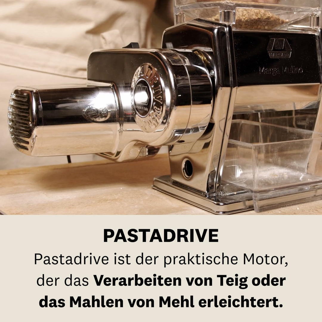 Marcato Pastadrive-Motor, Silber / Schwarz,