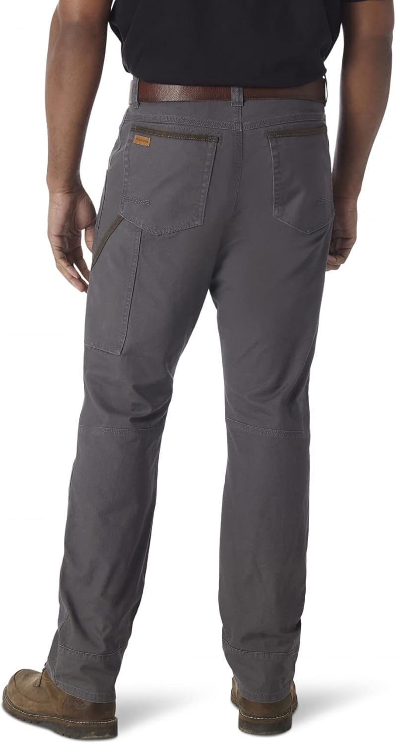 Wrangler Herren Straight Leg Utility Pant Arbeitshose 36W / 36L Nadelstreifen-grau, 36W / 36L Nadels