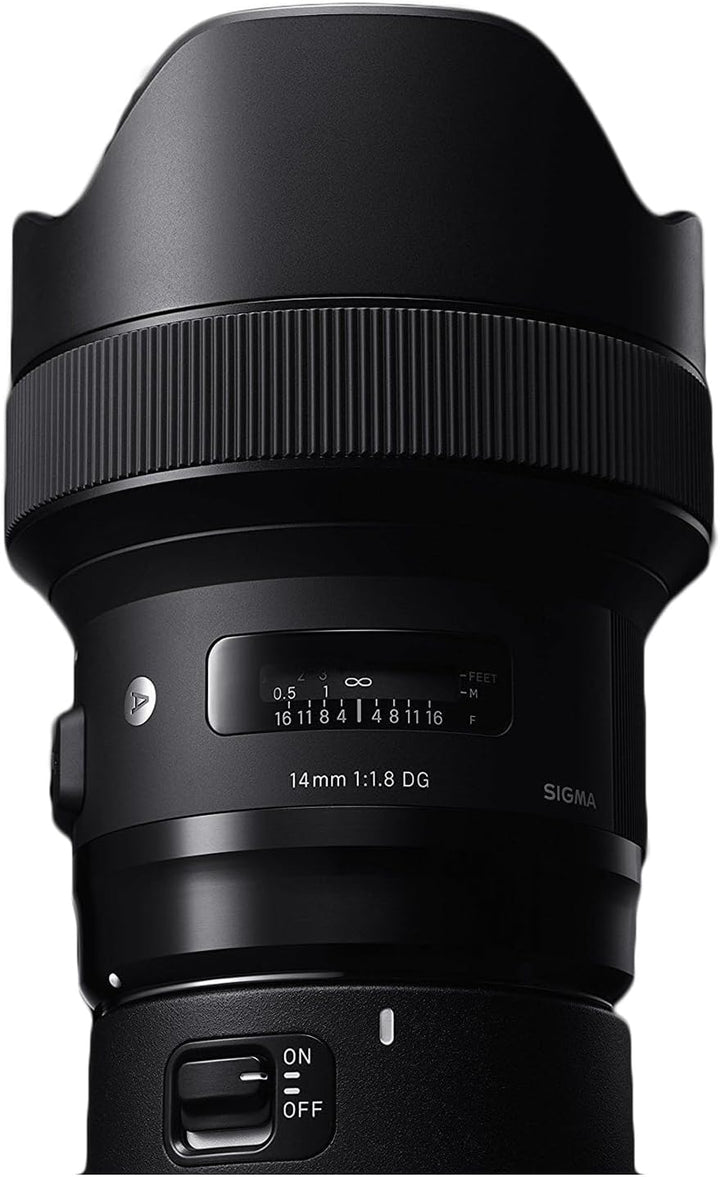 Sigma 14mm F1,8 DG HSM Art Objektiv für Sony-E Objektivbajonett für Sony-E Single, für Sony-E Single