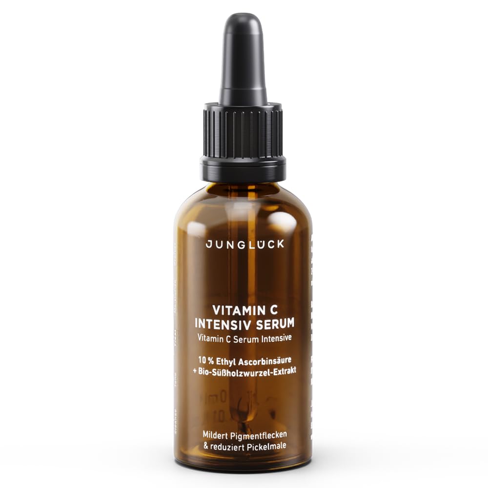 JUNGLÜCK Vitamin C Serum intensiv | Schenkt dir einen strahlenden und gleichmässigen Teint Braun, Br
