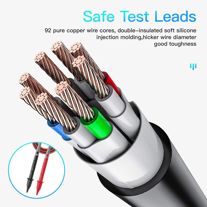 Digital Multimeter Spannungsprüfer AC DC Strommessgerät Stromzähler MESTEK Auto/Manueller Bereich Tr
