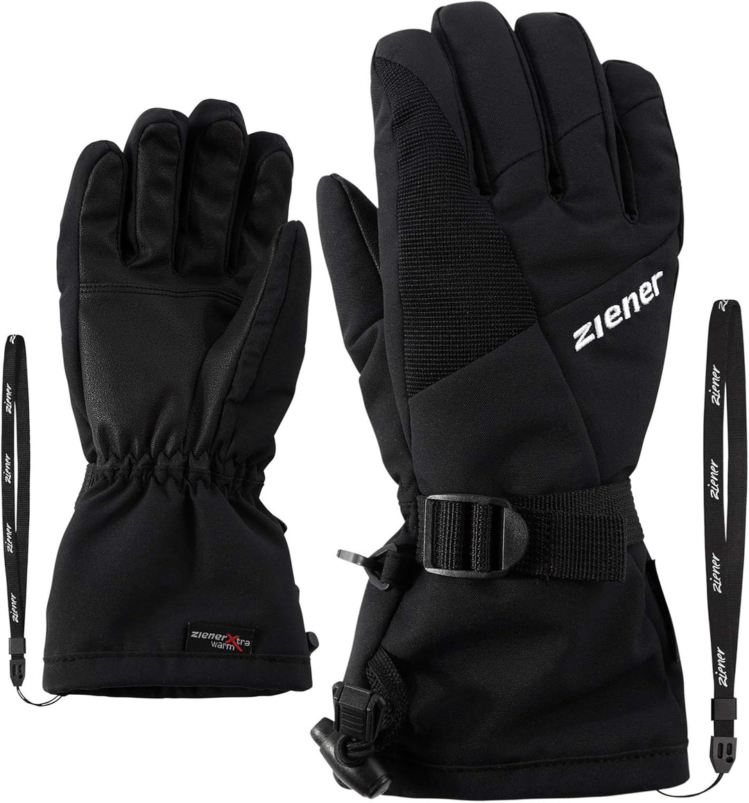 Ziener Kinder LANI GTX glove junior Ski-handschuhe 5 Schwarz, 5 Schwarz