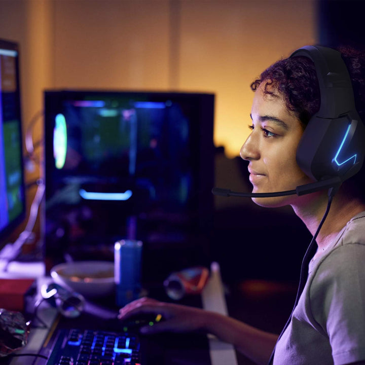 Gaming Headset für PC PS5, Playstation PS4, XBOX SERIES X | S, XBOX ONE,Nintendo Switch,Laptop & Goo