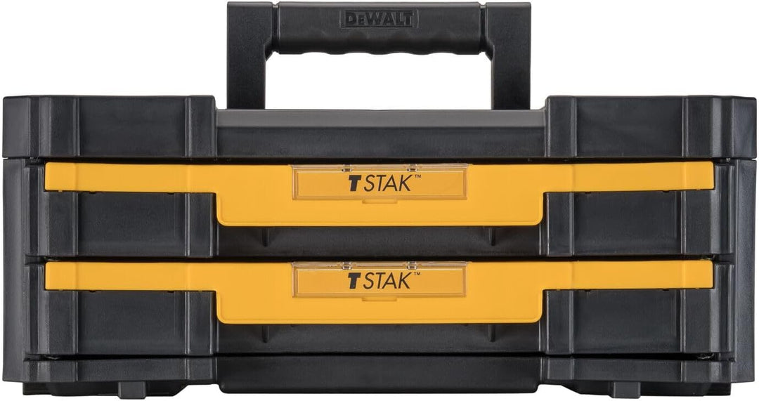 DEWALT DWST17804 TSTAK IV Doppel-Schubladen Koffer mit 2 Schubladen, Koffer mit 2 Schubladen