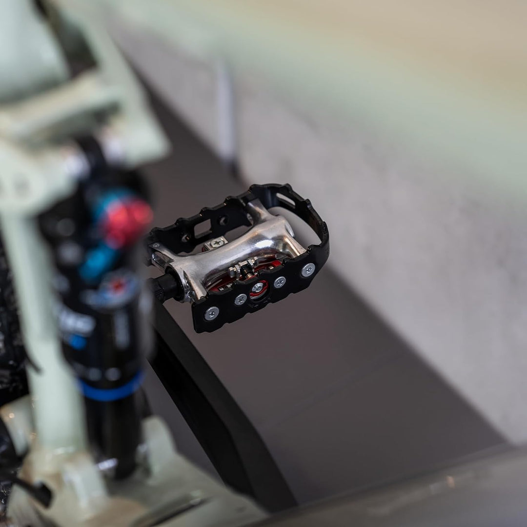XLC PD-S01 // System-Pedal Schwarz, Silber, Schwarz, Silber