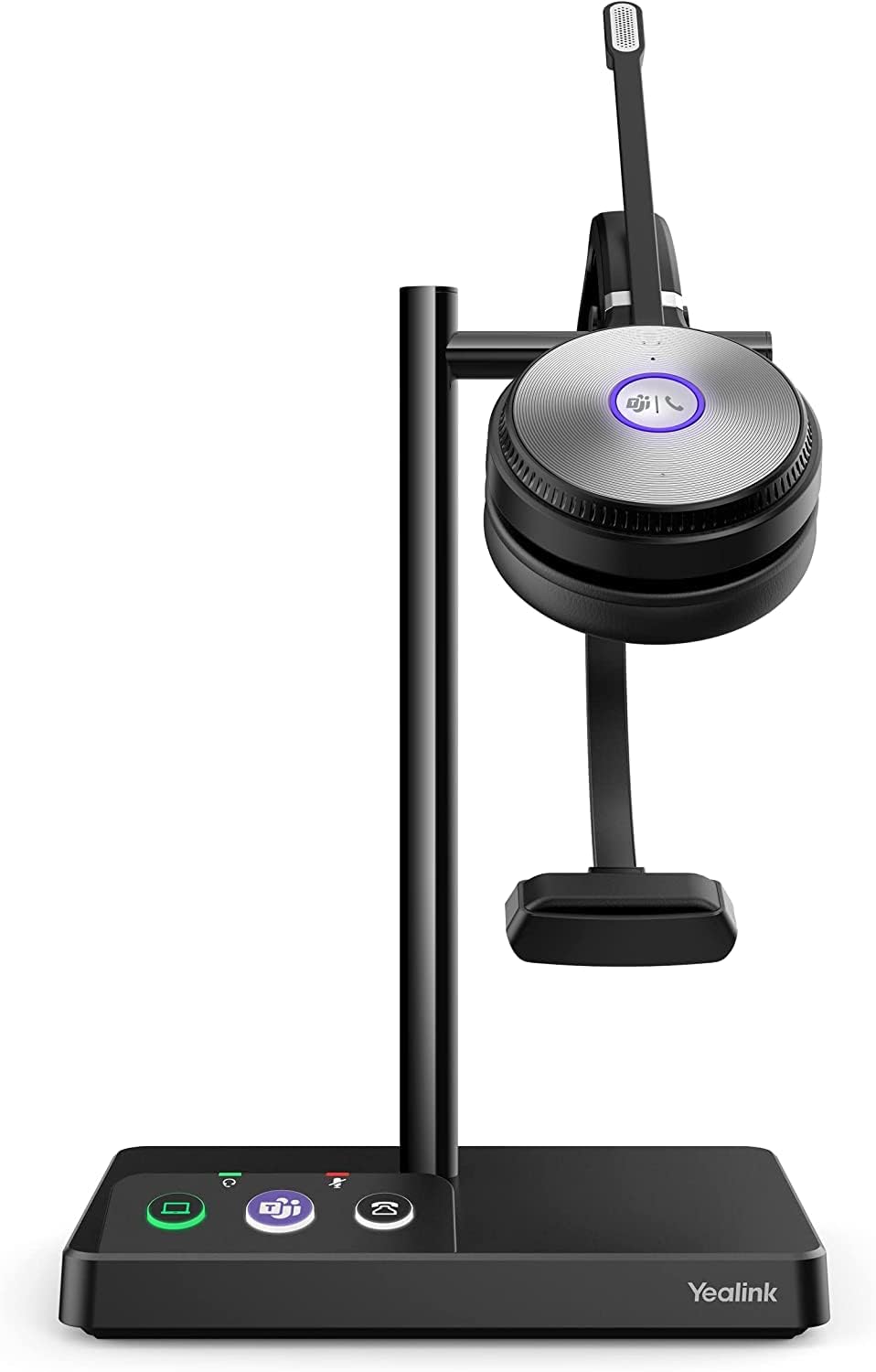 Yealink WH62 Mono DECT Wireless Headset Teams, schwarz WH62 Mono Teams, WH62 Mono Teams