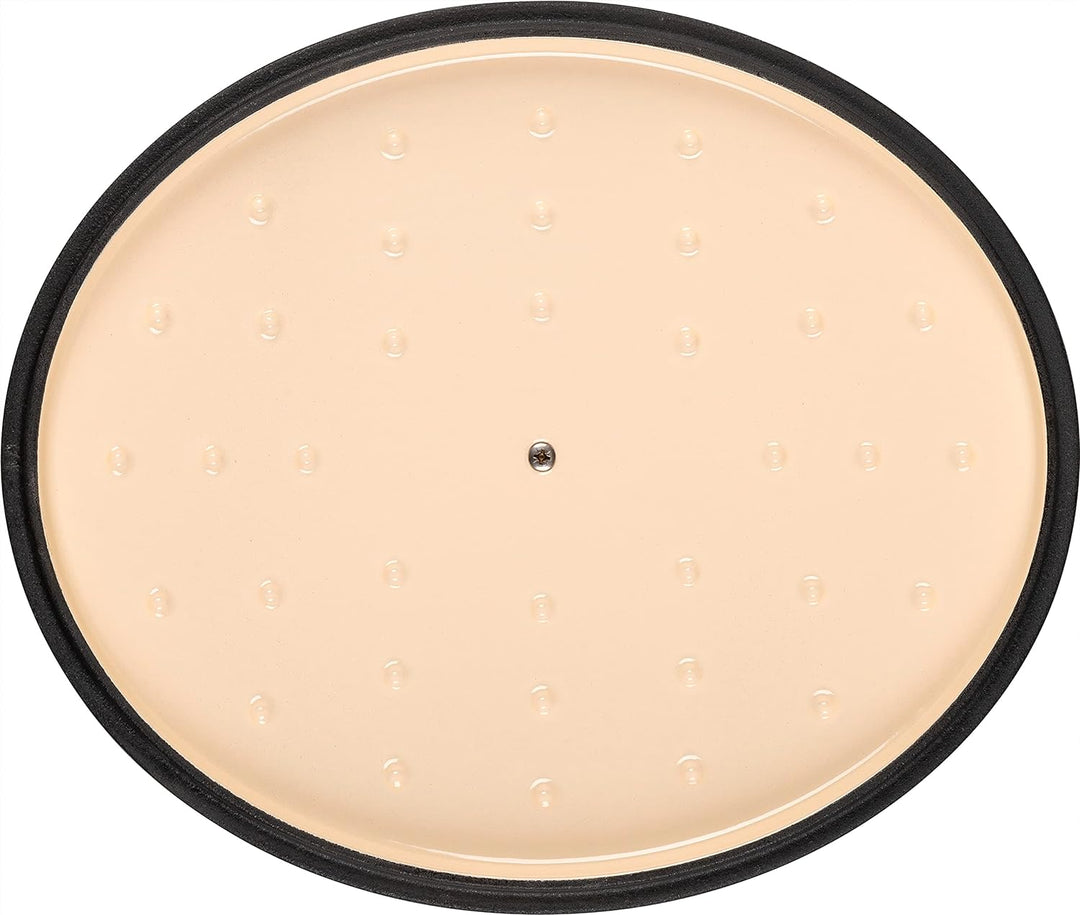 BALLARINI Bellamonte Auflaufform, Bräter, Dutch Oven, Emailliertes Gusseisen, Oval, 33 cm, 6,5 L, Sc