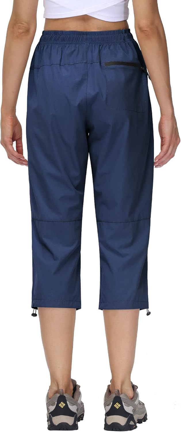 Butrends Wanderhose Damen schnelltrocknend Outdoorhose atmungsaktiv Anti-UV Cargohose Verschleissfes
