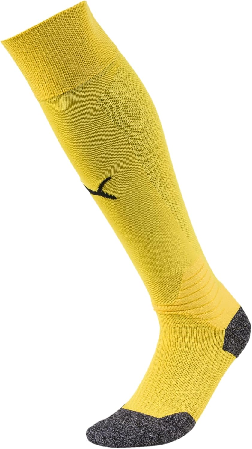PUMA Herren Team Liga Socks Core Stutzen (1er Pack) 3.5-6 Cyber Yellow-Puma Black, 3.5-6 Cyber Yello