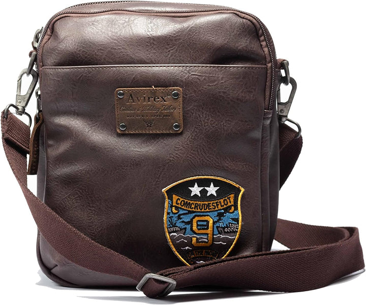 Avirex Maverik-Kollektion, mittlere Tasche mit verstellbarem Schultergurt, Cross-Body Bag M, Tasche