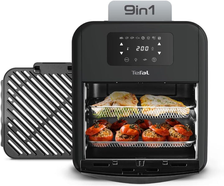 Tefal FW5018 Easy Fry Oven & Grill 9-in-1 Heissluftfritteuse | 11Liter für 6 Portionen | 7 Zubehörte
