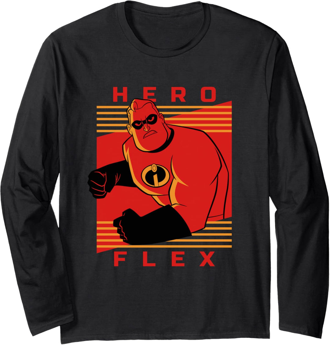 Disney and Pixar's The Incredibles Bob Parr Hero Flex Langarmshirt