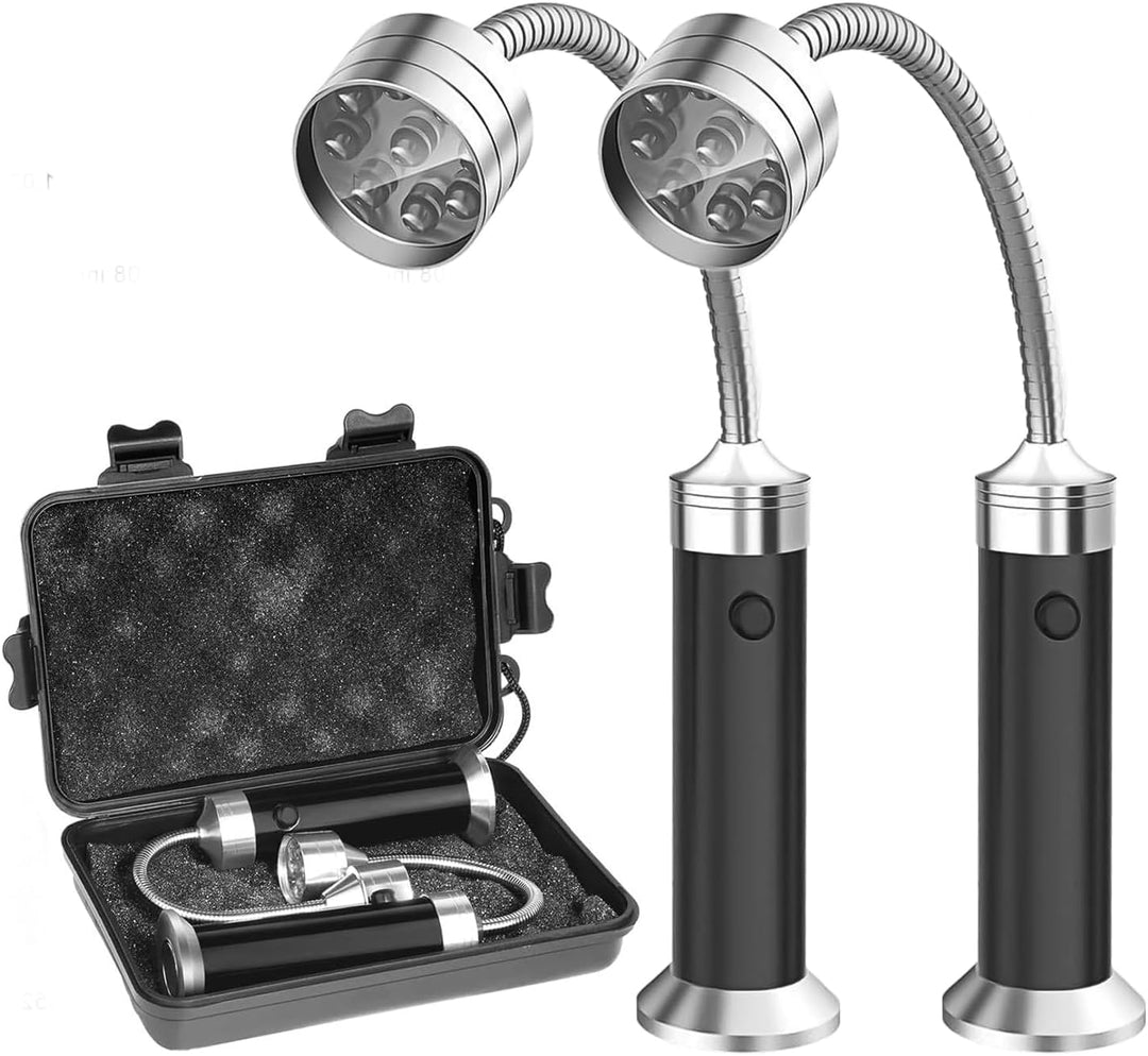 Grill Licht,2 Stück magnetische Grilllampe,Grilllampe Grillbeleuchtung Grilllicht Magnetlampe Grill
