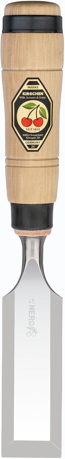 "KIRSCHEN" Werkzeuge 1205045 | Zimmermannsbeitel mit Weissbuchenheft, 45mm 45 mm, 45 mm