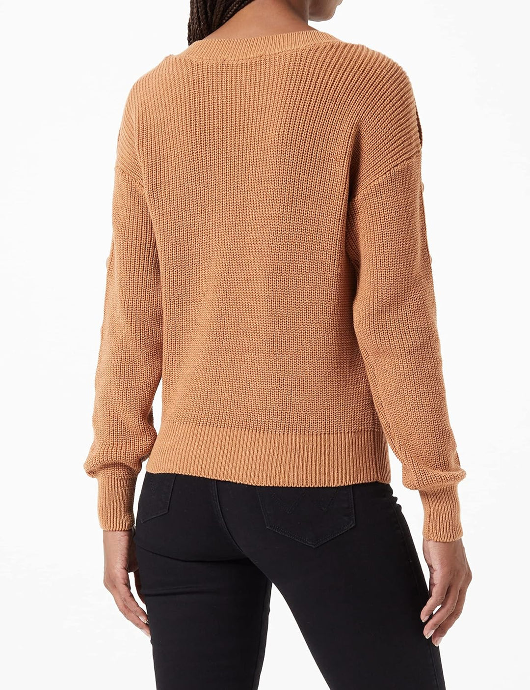 GARCIA Damen Pullover L Burnt Sand, L Burnt Sand