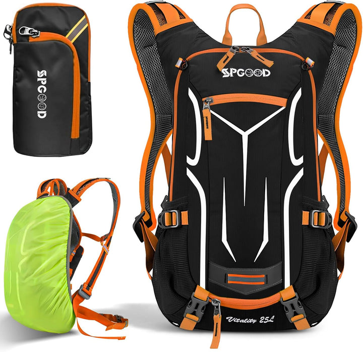 SPGOOD Fahrradrucksack 20L/25L/30L (9 Farben)-Wasserdichter Ultraleicht-für Damen & Herren Multifunk