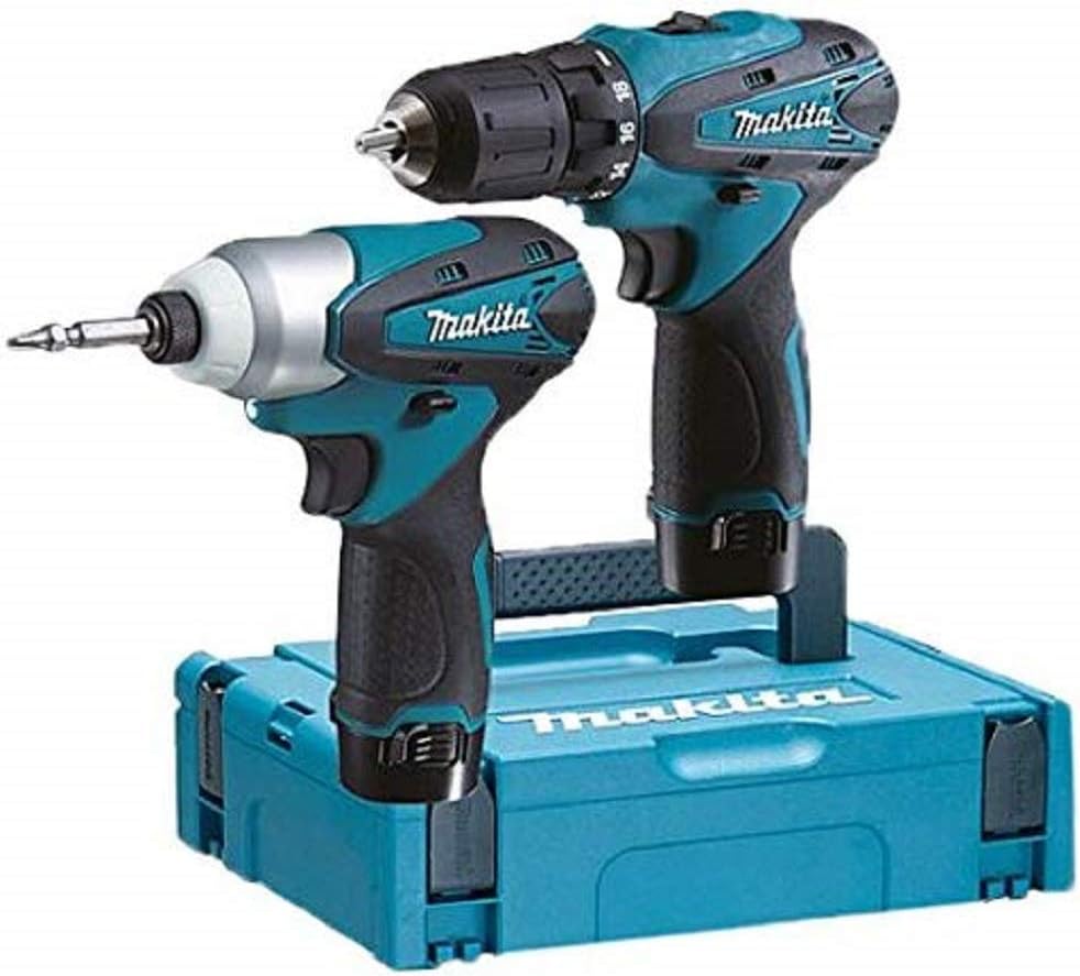 ENSEMBLE DE 2 MACHINES MAKITA 10,8 V LI-ION 1,3 AH (DF330D + TD090D) - LCT204J