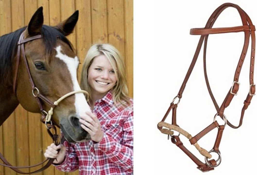 HKM Sidepull Dunkelbraun Pony, Dunkelbraun Pony