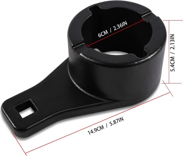 CTcar für Toyota/Lexus Kurbelwelle Dämpfer Riemenscheibe Haltehalter Harmonic Tool mit 2 Kurbelschra