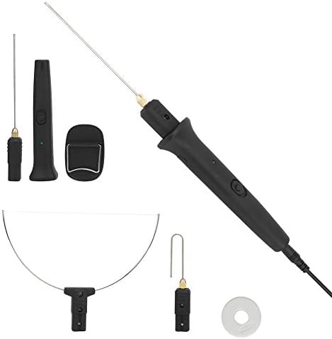 Garosa Hot Wire Foam Cutter, 10CM Schaumschneider, Elektro Heissschaumschneider Kit Elektrisches Sty