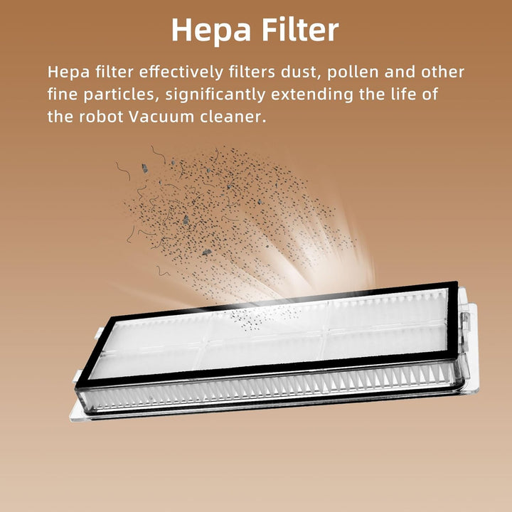 Liveryde Ersatzteile Kompatibel mit Dreame L10s Ultra / L10 Ultra, für Xiaomi Robot Vacuum X20+ Zube