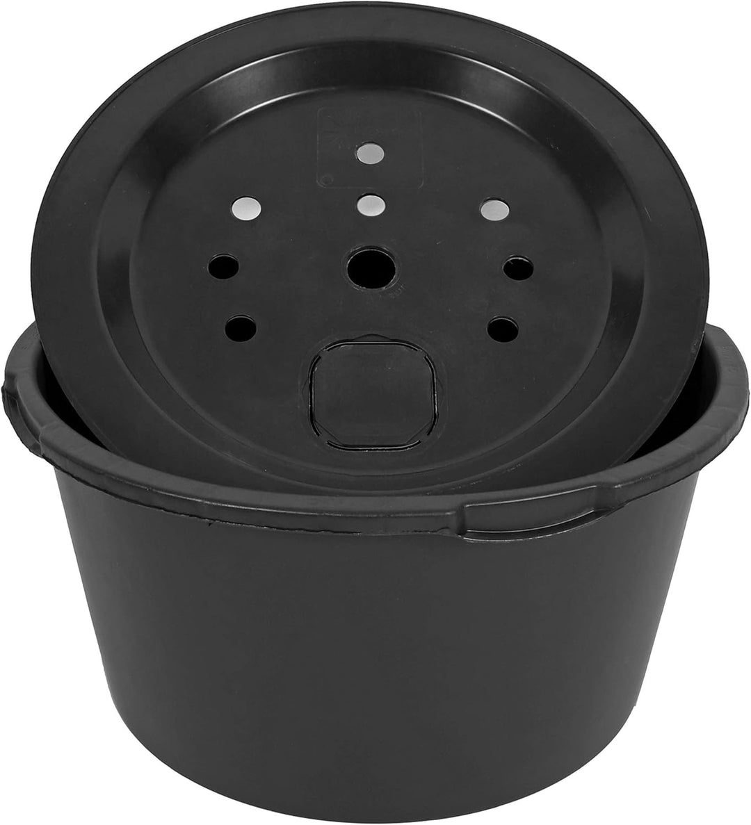 CLGarden Springbrunnenbecken Set mit 90 Liter Becken und GFK Abdeckung Springbrunnen Pumpe SP3 DIY L