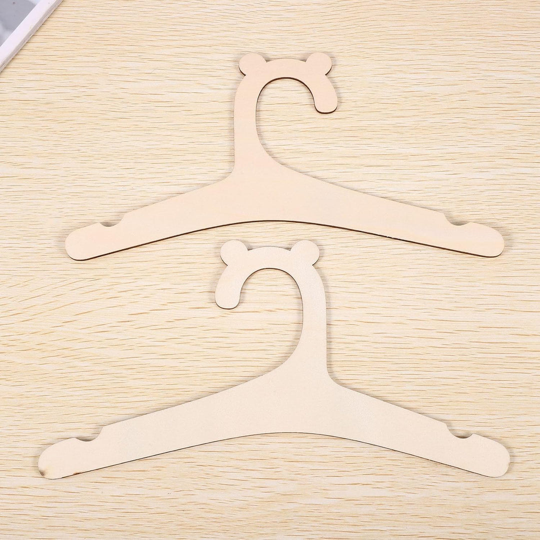 Oewnvmd 30 StüCke HolzbüGel für Babykleidung BüGel für Baby Kleider BüGel Gestell Raum Kindergarten