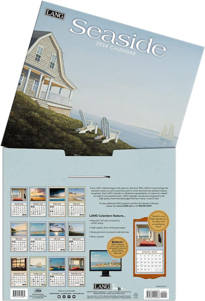 LANG Seaside 2024 Wandkalender (24991001877), 2024