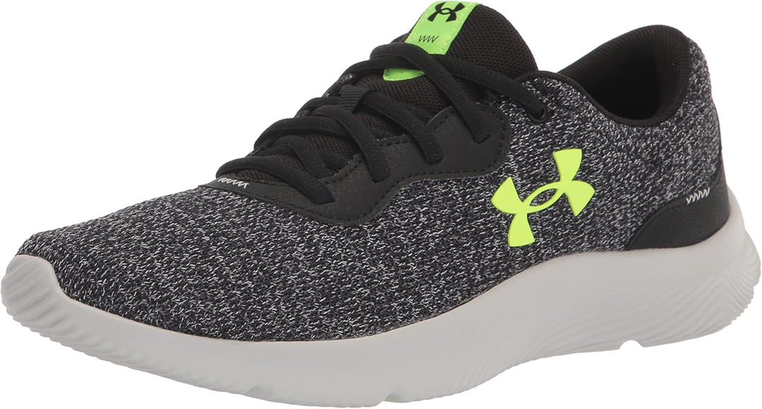 Under Armour Mojo 2 Visual Cushioning F107 Laufschuh Herren 41 EU Black Black Lime Surge, 41 EU Blac